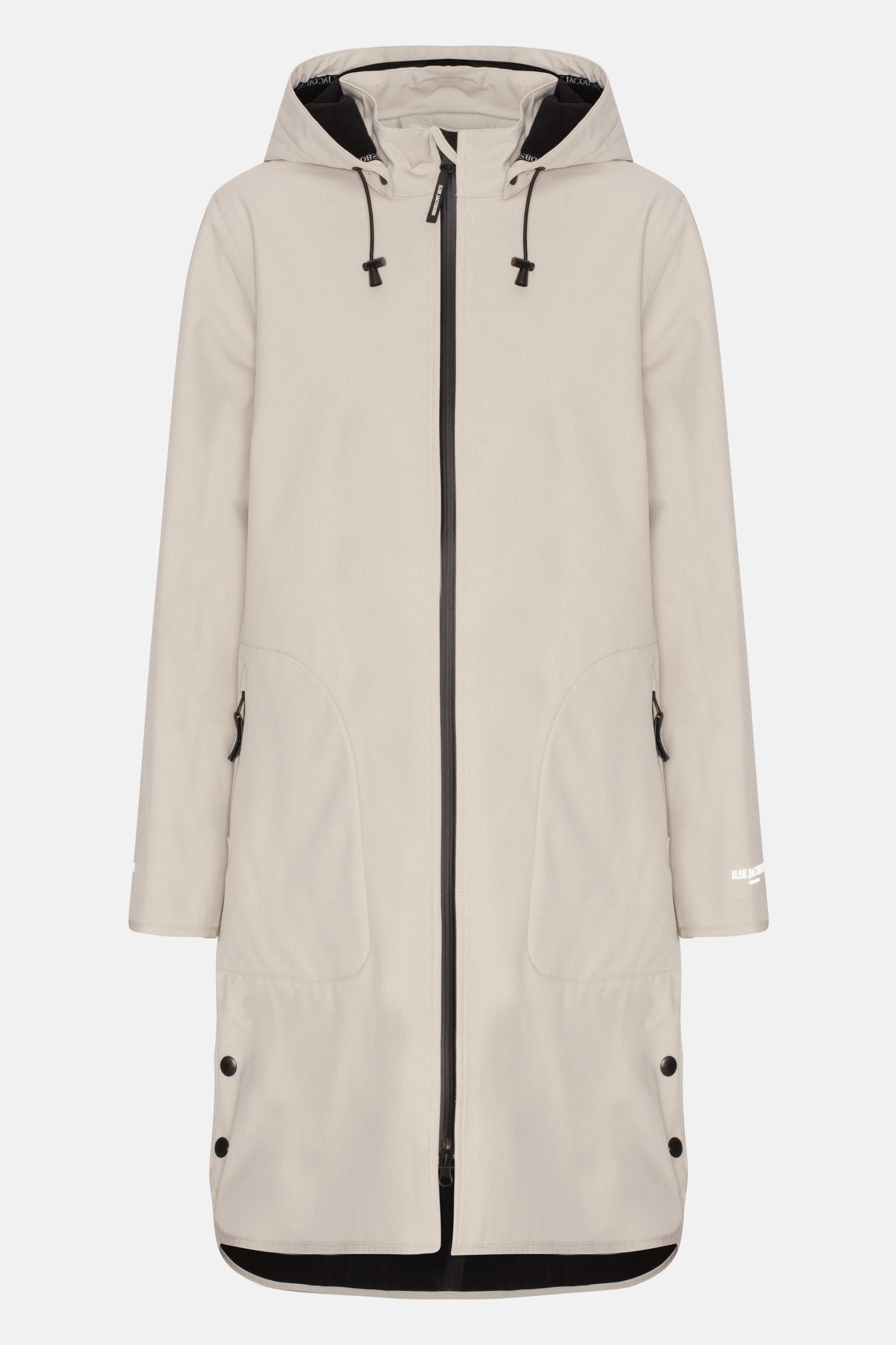 Softshell Regnjakke A-fasong - Chateau Gray